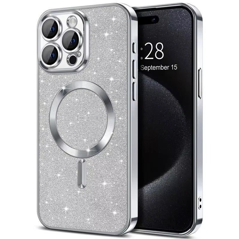GleamGuard iPhone Case with MagSafe & Sparkle Finish