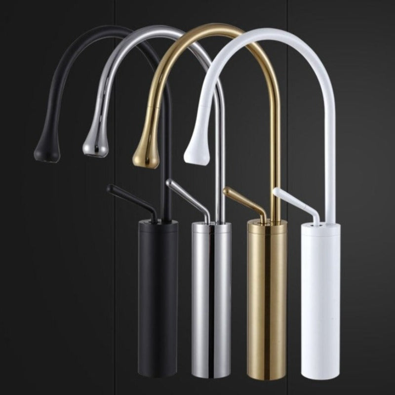 Elegant Waterfall Faucet with Adjustable Swivel Spout