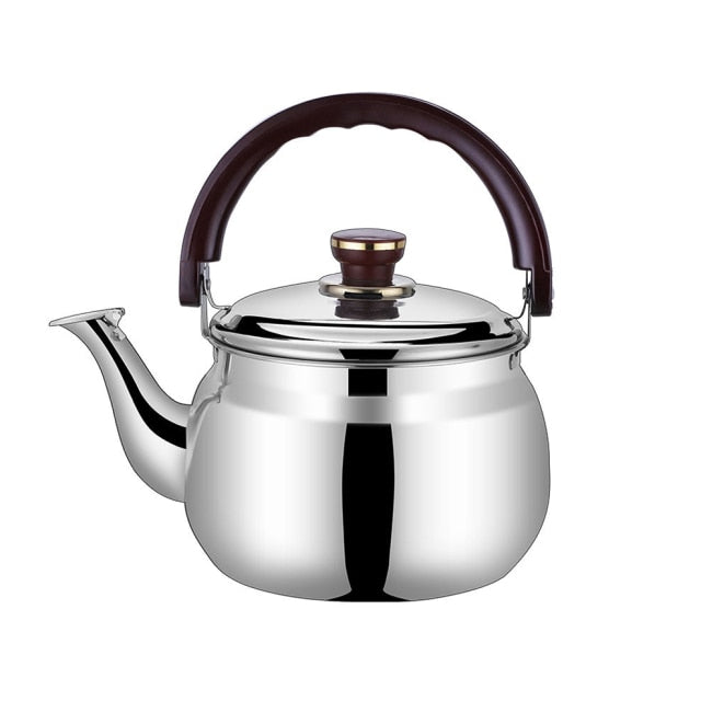 Premium Stainless Steel Whistling Kettle with Comfort Grip