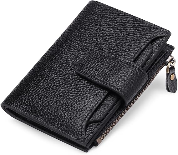 Sleek Leather Organizer Wallet | RFID-Safe Multi-Pocket Convenience