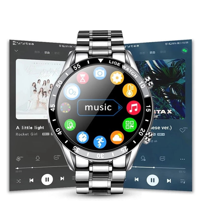 Chic 4G Smartwatch with Health Insights and Notifications