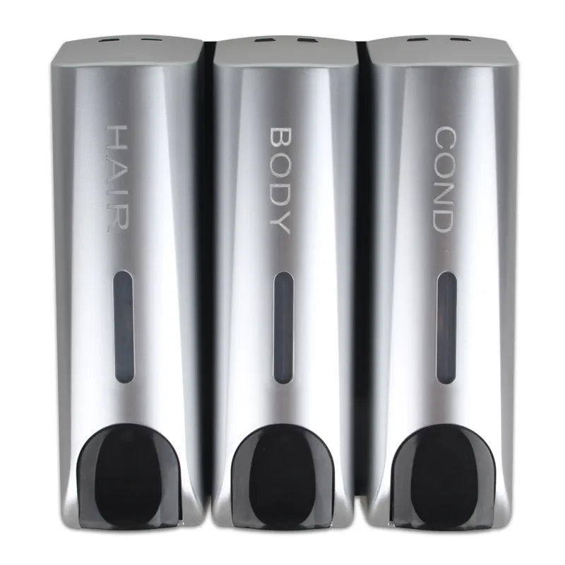 Sleek Wall-Installed Soap Dispenser Kit for Streamlined Bathrooms