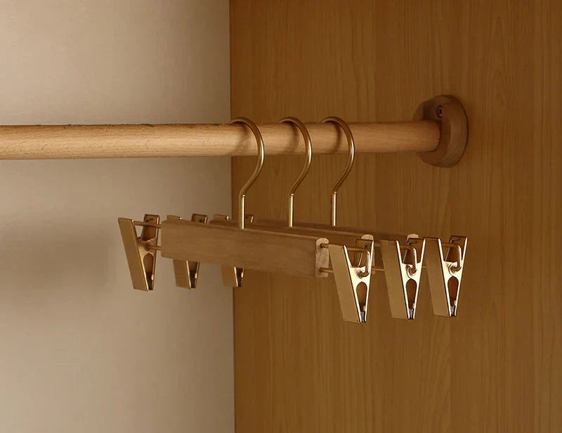 Premium Cedar Clothing Hangers | Set of 2 Wide-Shouldered Organizers