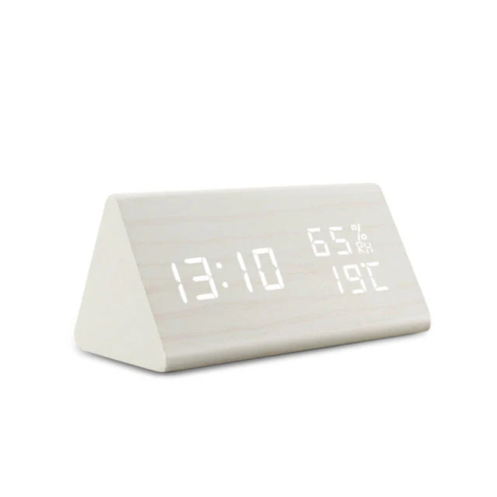 NatureGlow Smart LED Alarm Clock with Customizable Display