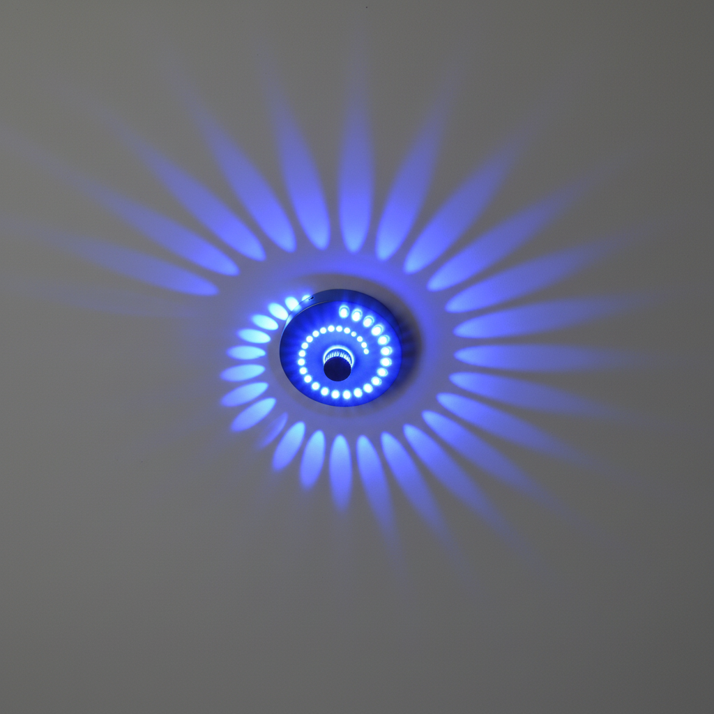 Spiral-Shaped Designer Lamp - Energy-Saving Light Fixture