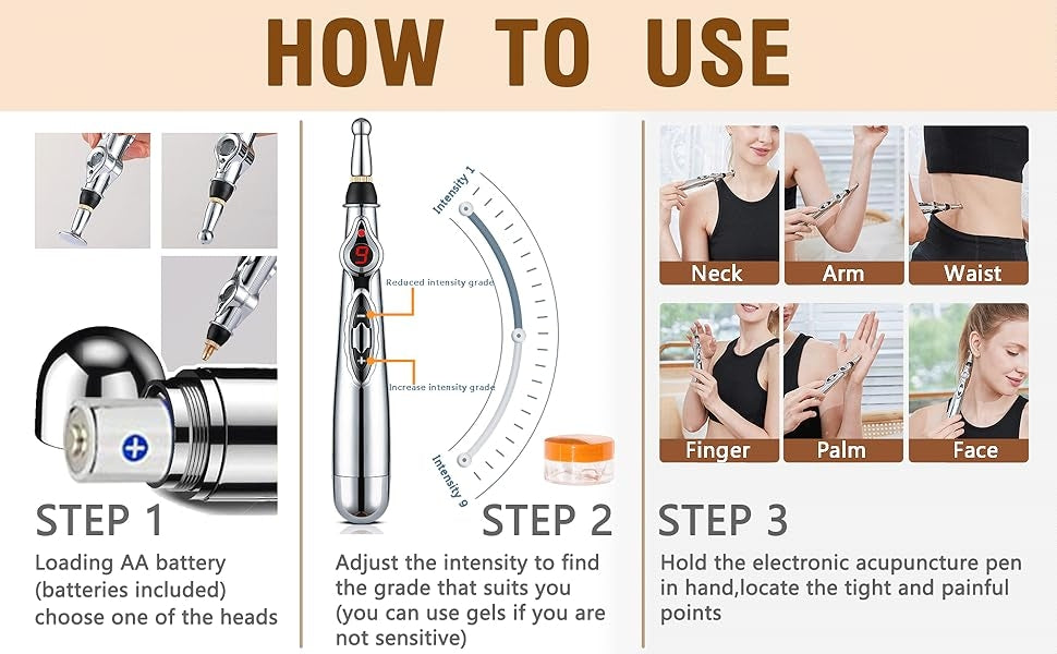 Revitalizing Acupuncture Device | Portable Pain Relief Tool