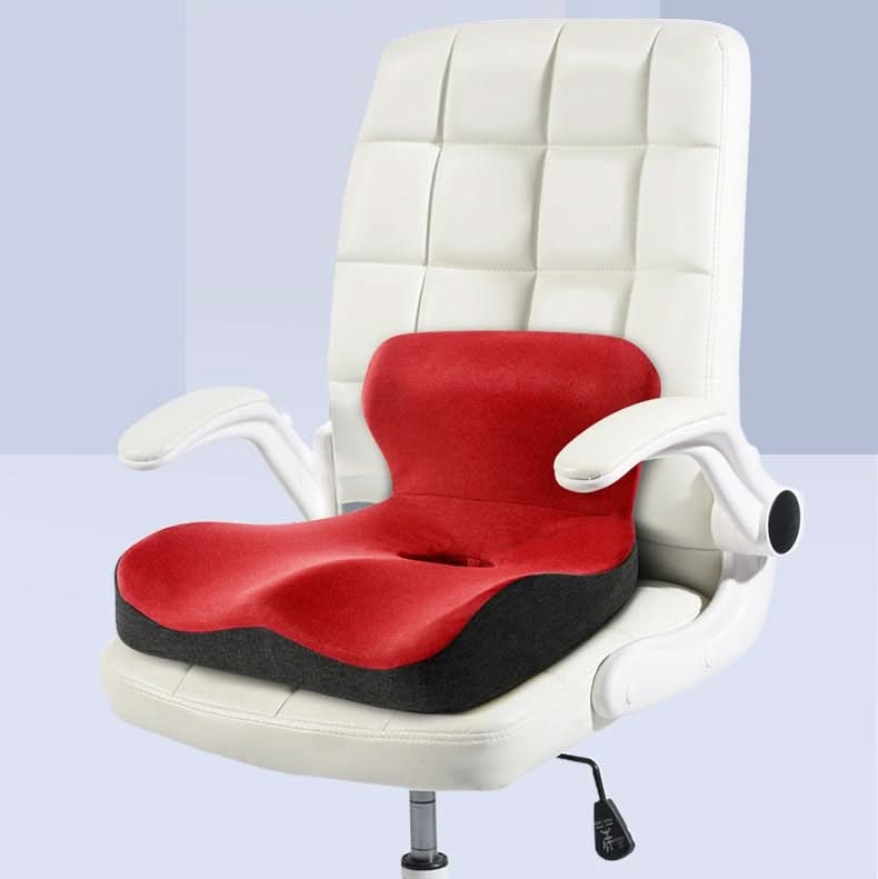 ComfortWave – Ergonomic L-Shaped Memory Foam Seat Cushion