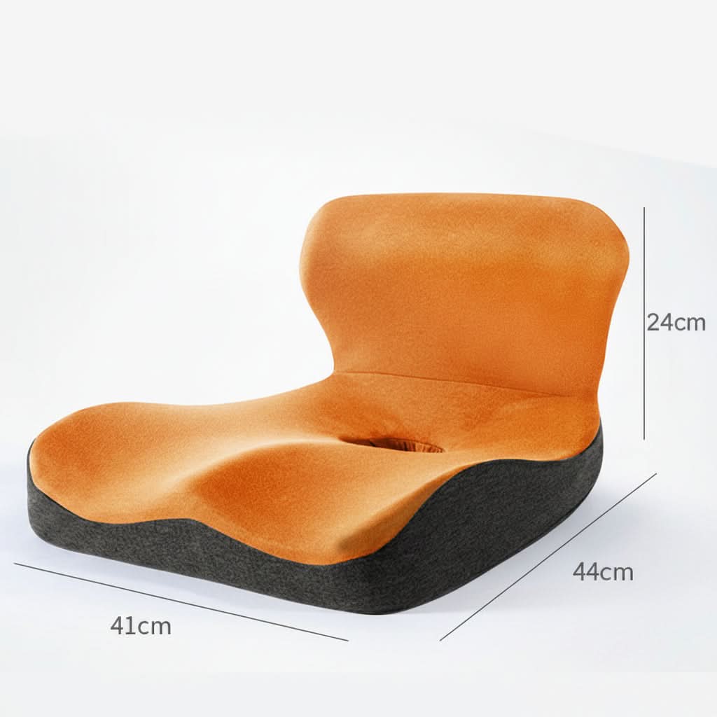 ComfortWave – Ergonomic L-Shaped Memory Foam Seat Cushion