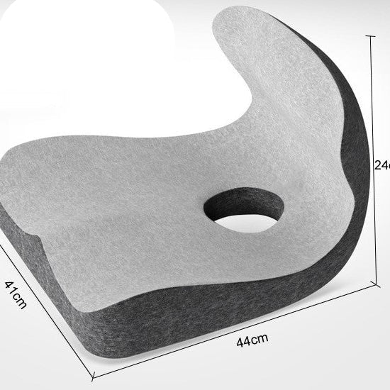 ComfortWave – Ergonomic L-Shaped Memory Foam Seat Cushion