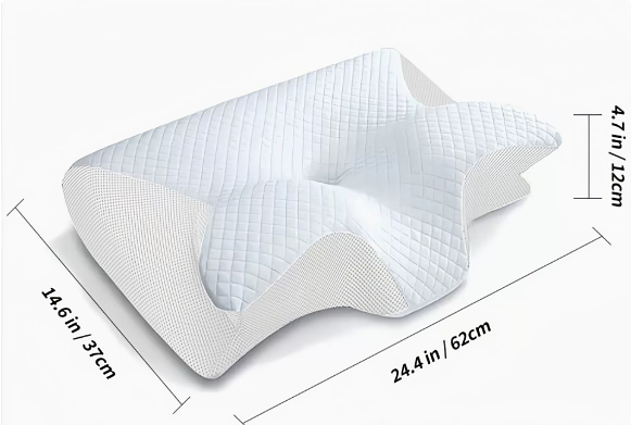 Comfortable Sleep Aid Pillow for Improved Breathing & Rest