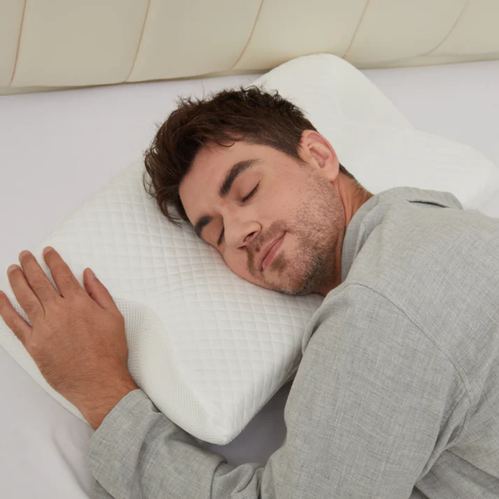 Comfortable Sleep Aid Pillow for Improved Breathing & Rest