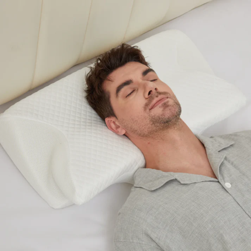 Comfortable Sleep Aid Pillow for Improved Breathing & Rest
