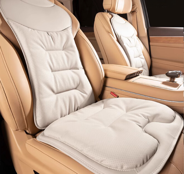 ComfortMax Driving Cushion with Lumbar Support & Breathable Fabric