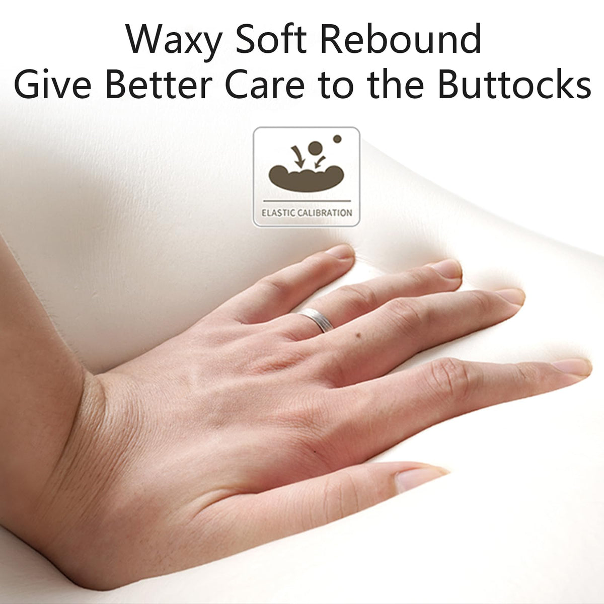 Elevated Comfort Cushion | Memory Foam Seat Boost for Better Driving