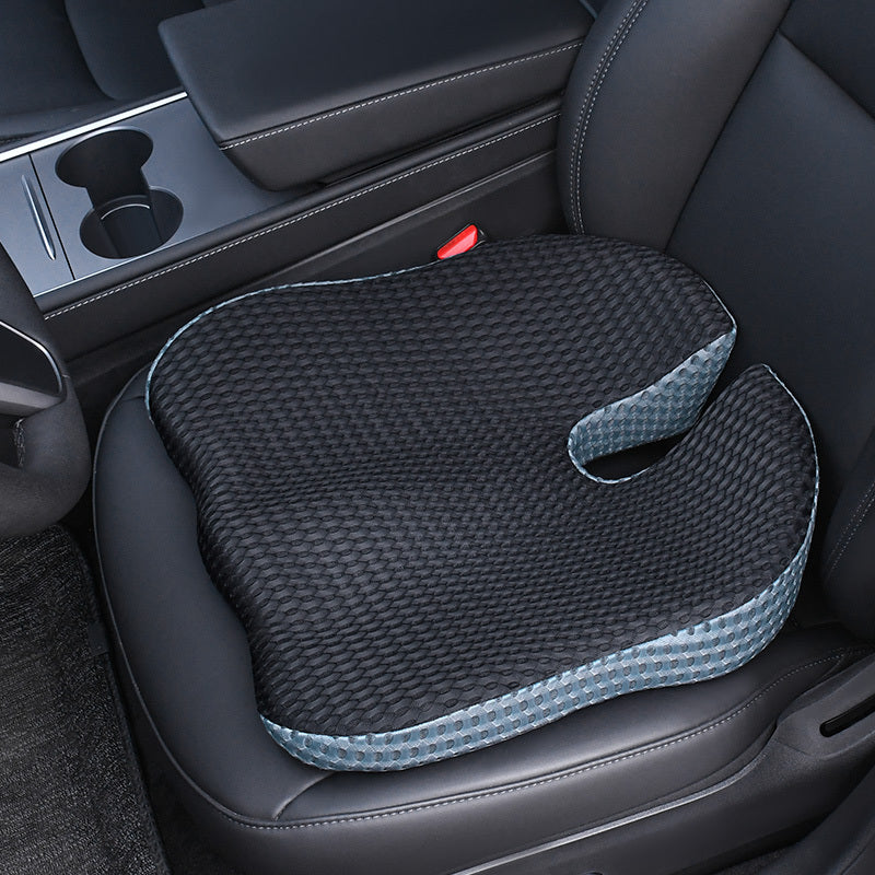 ComfortMax Ergonomic Cushion with Memory Foam & Anti-Slip Base