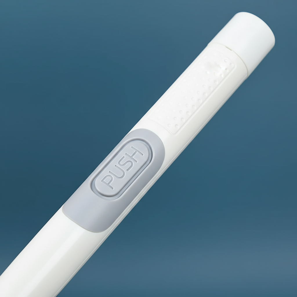 Comfortable Toilet Cleaning Brush with Stand