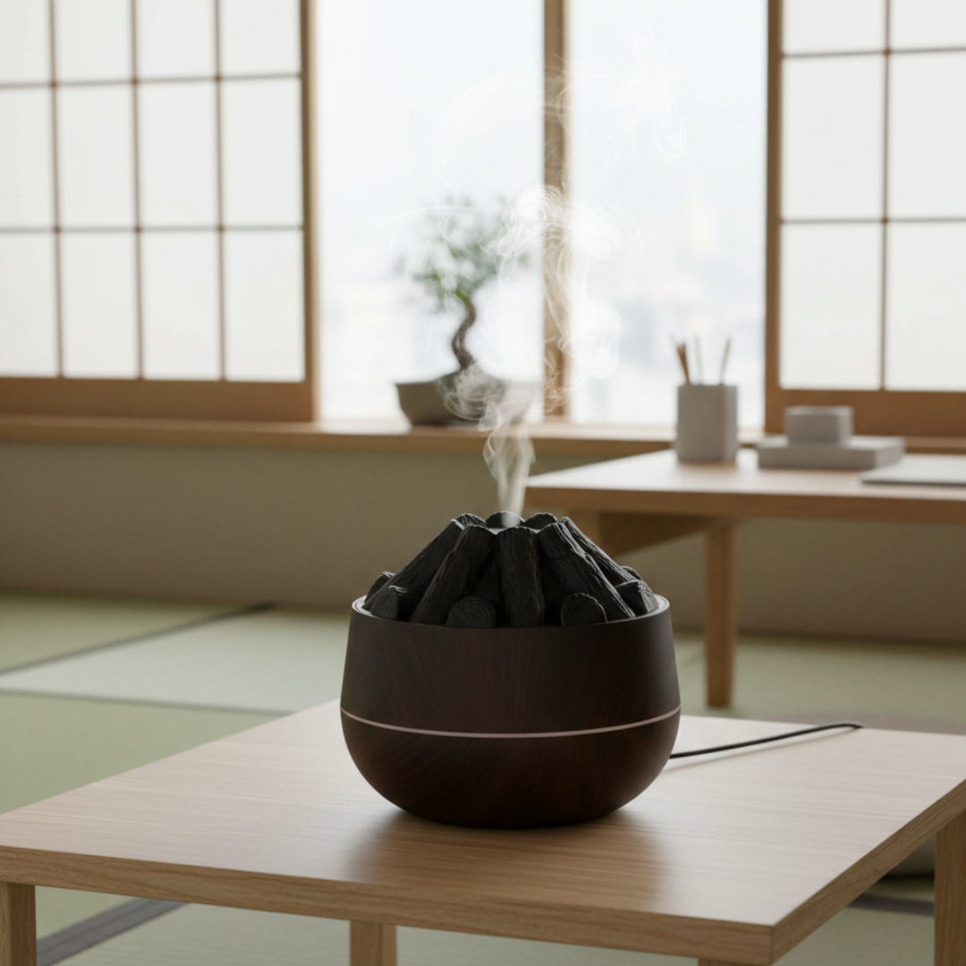 AromaMist Ultrasonic Diffuser with Soothing Night Light