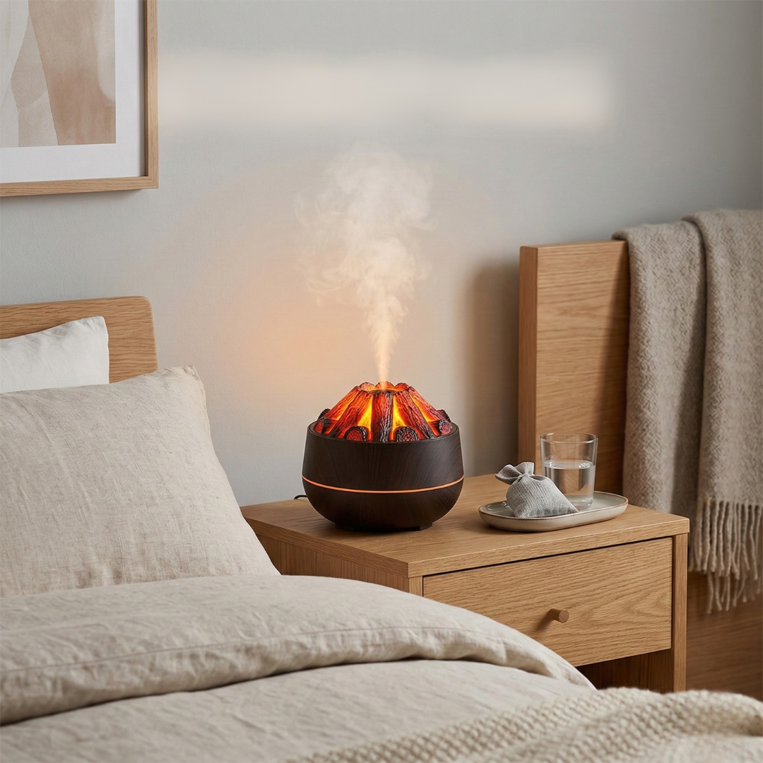 AromaMist Ultrasonic Diffuser with Soothing Night Light