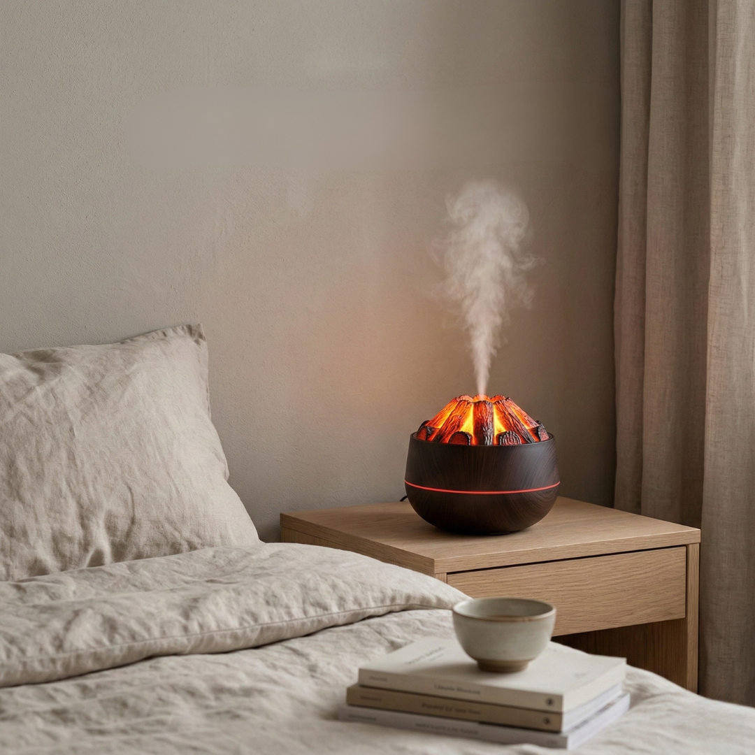 AromaMist Ultrasonic Diffuser with Soothing Night Light