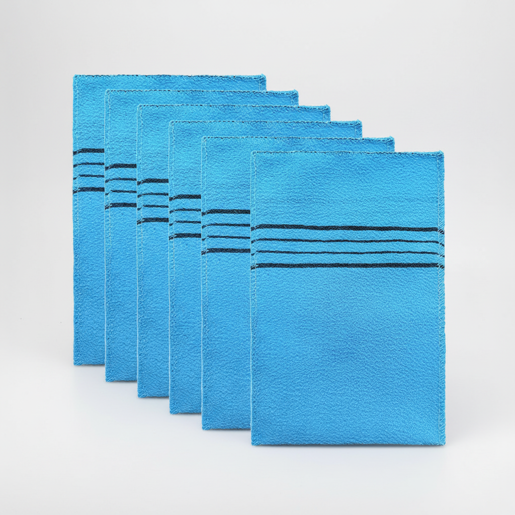 Exfoliating Bath Towels for Skin Renewal
