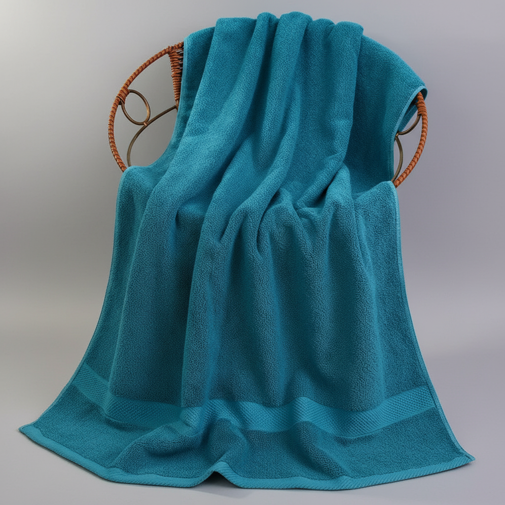 Royal Blue Extra Large Bath Towel