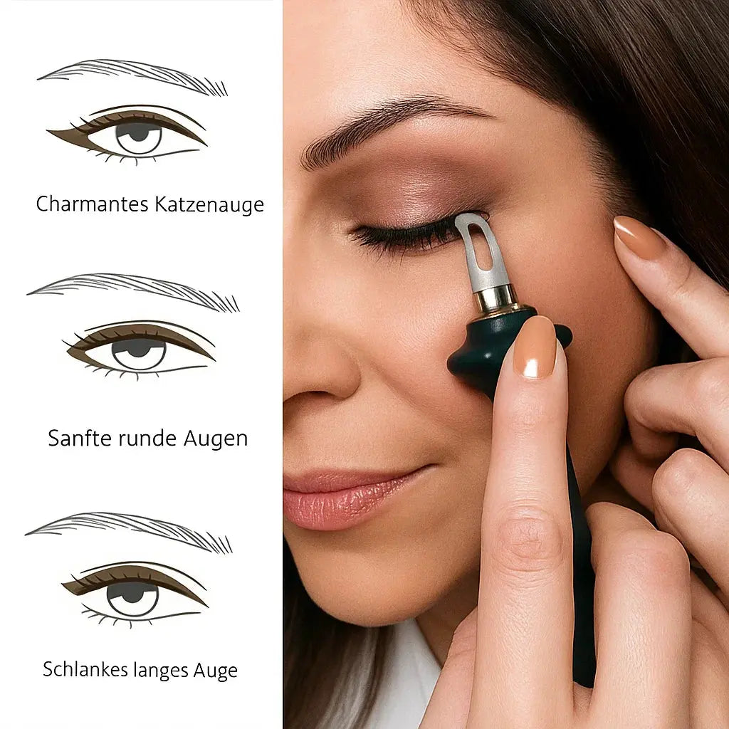 All-Day Wear Waterproof Gel Eyeliner Set with Easy Applicator
