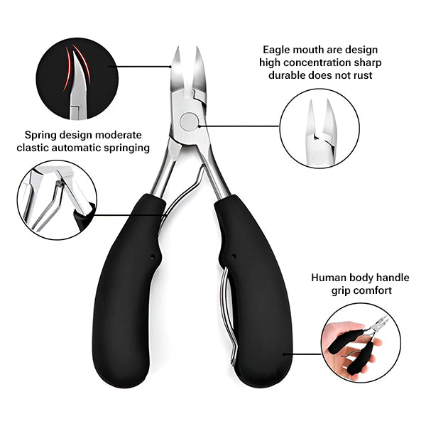 Essential Nail Grooming Set with Travel-Friendly Case