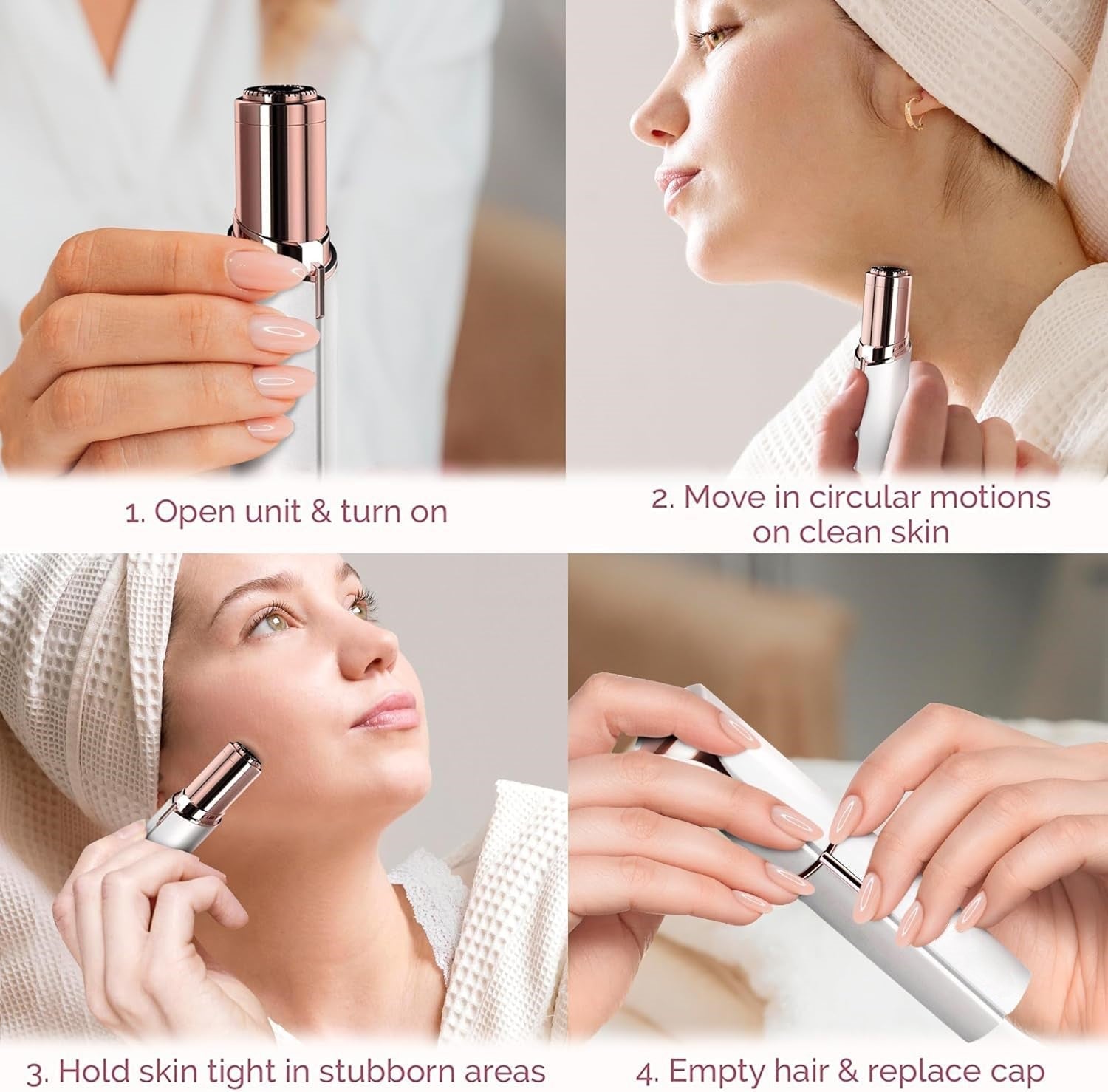 Precision Trimmer for Effortless Facial Hair Removal
