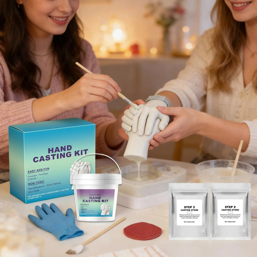 Cherished Memories Hand Casting Kit | DIY Family Keepsake