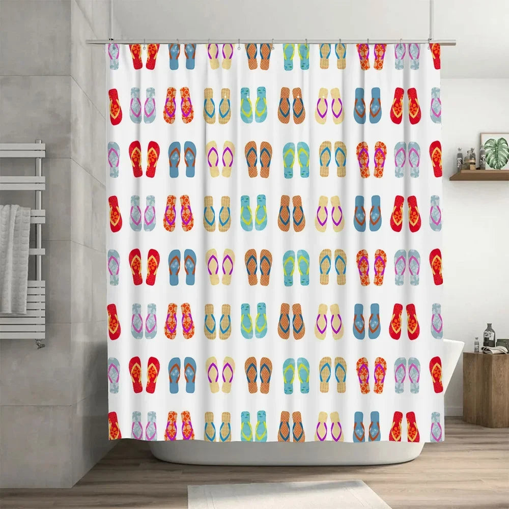 Vibrant Shower Curtain in Assorted Colors