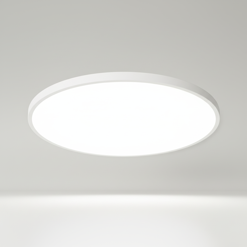 Minimalist Flat Ceiling Fixture - AuraSphere