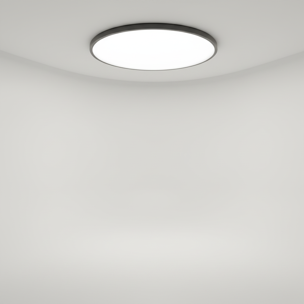 Minimalist Flat Ceiling Fixture - AuraSphere