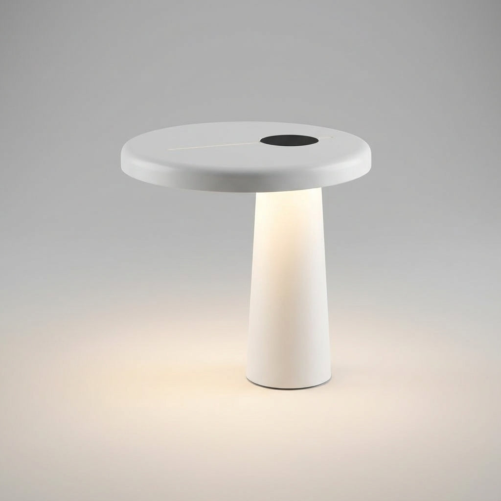Minimalist Flat Shade Table Lamp
