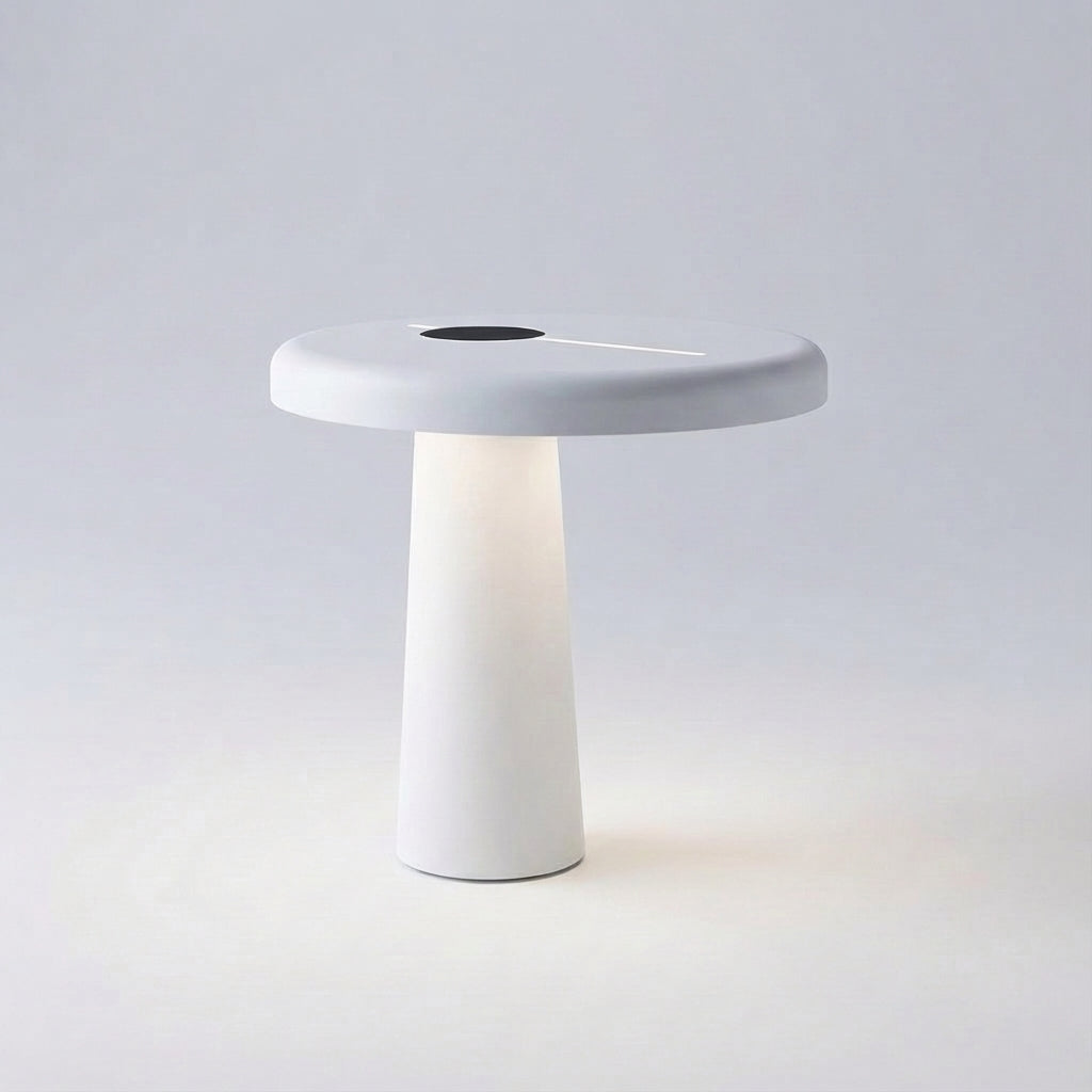 Minimalist Flat Shade Table Lamp