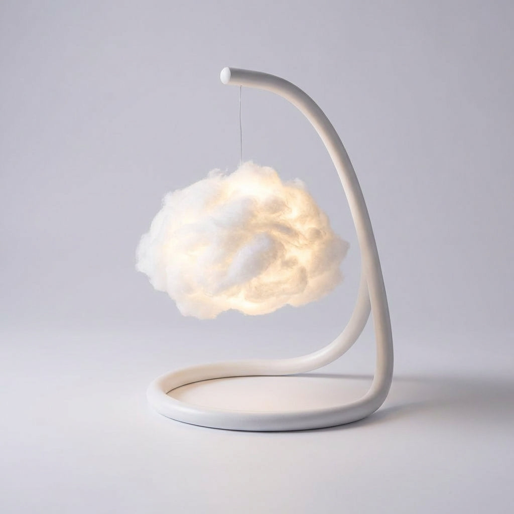 Driftwood Cloud-Shaped Table Light