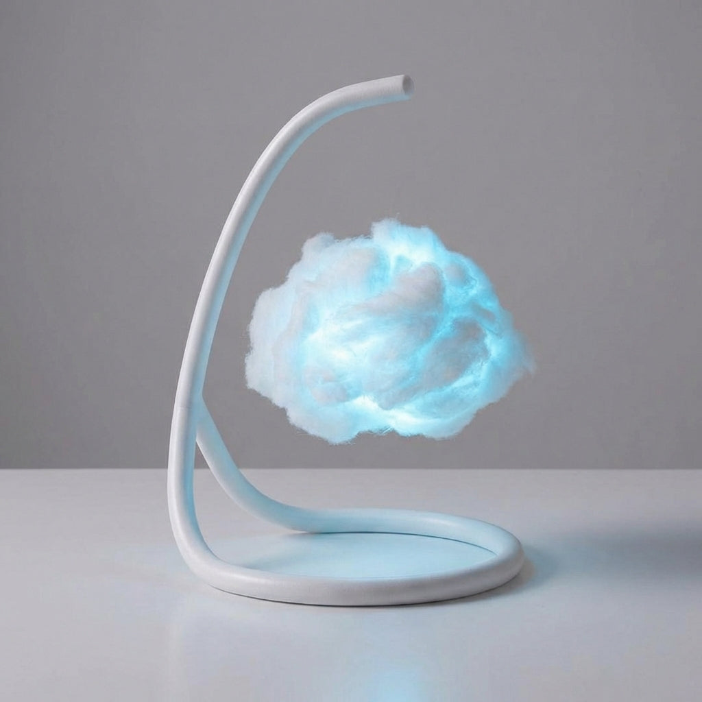 Serene Nimbus Table Lamp | Compact Design for Relaxing Vibes