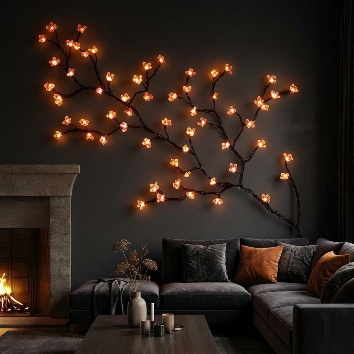 Serene Blossom LED Wall Decor | Soft Glow for Any Room