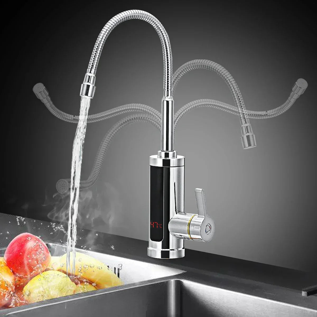 SwiftHeat 3000W Instant Hot Water Faucet for Home Use