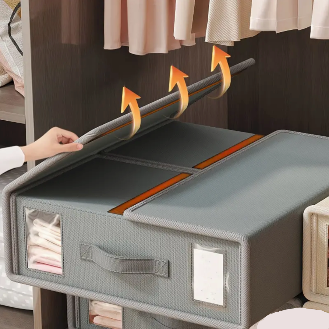 Versatile Linen Storage Solution for Neat and Tidy Closets