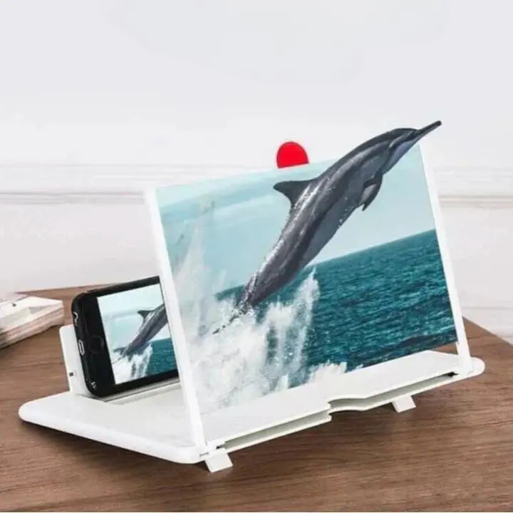 Portable Screen Enhancer for Movies and Reading