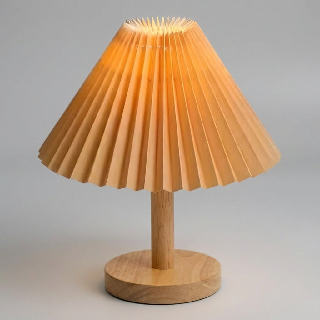 Collapsible Accordion Table Lamp