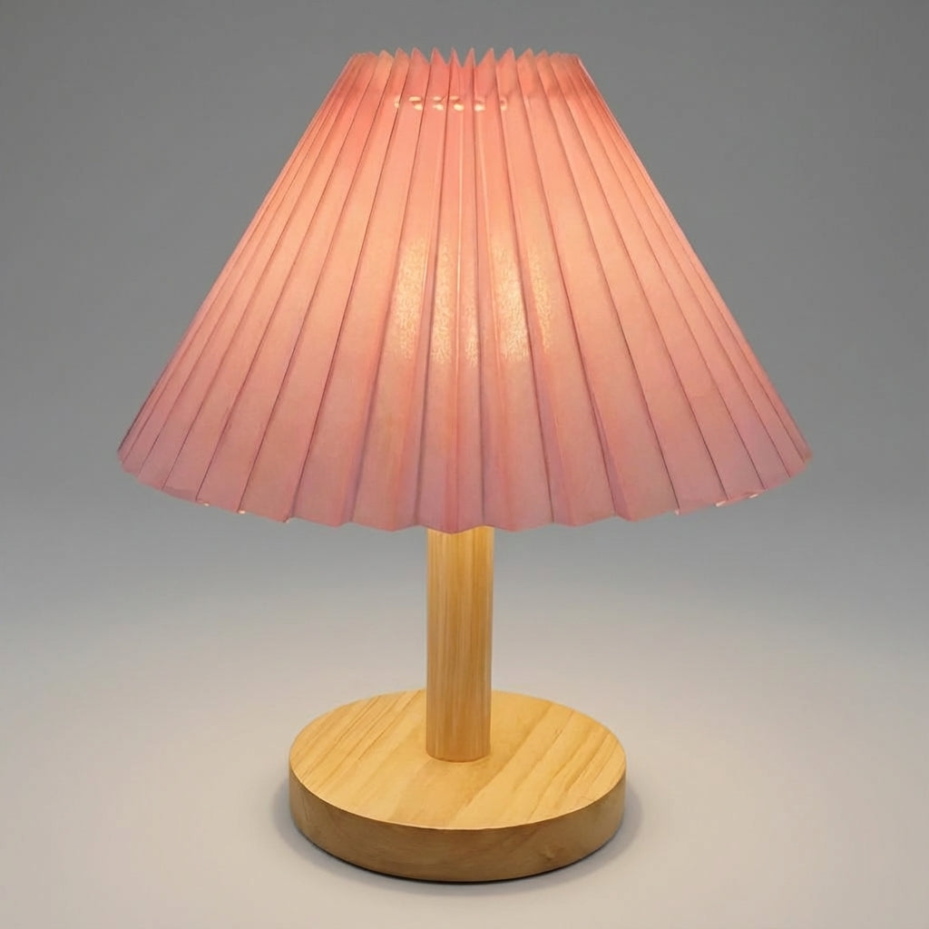 Collapsible Accordion Table Lamp