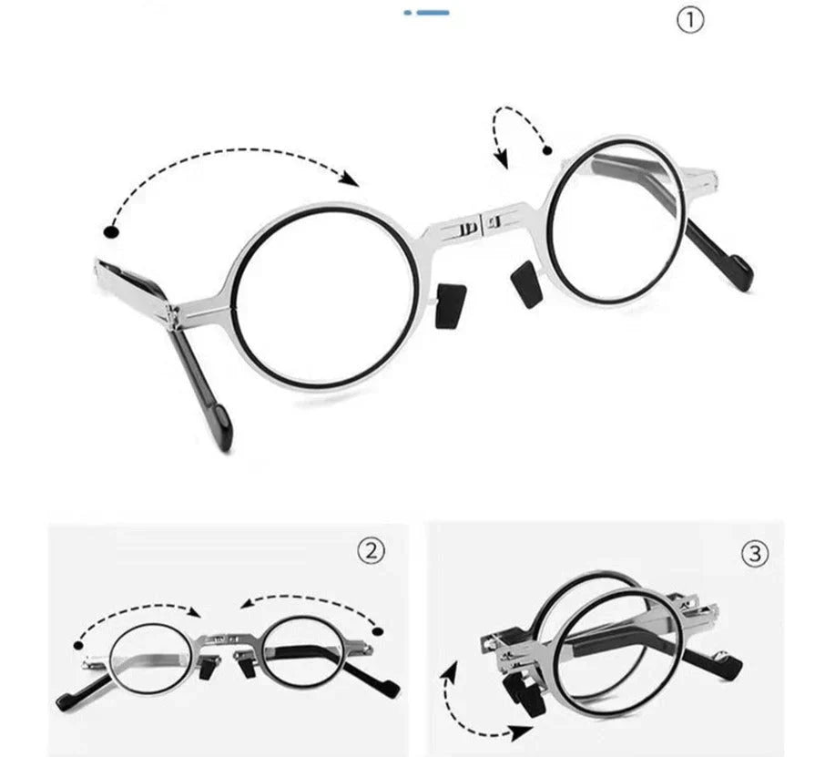 Pocket-Sized Reading Glasses | Lightweight & Foldable Design