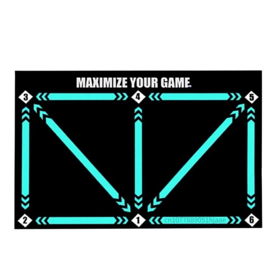 Footwork Pro – Non-Slip Soccer Training Mat for Skill Mastery