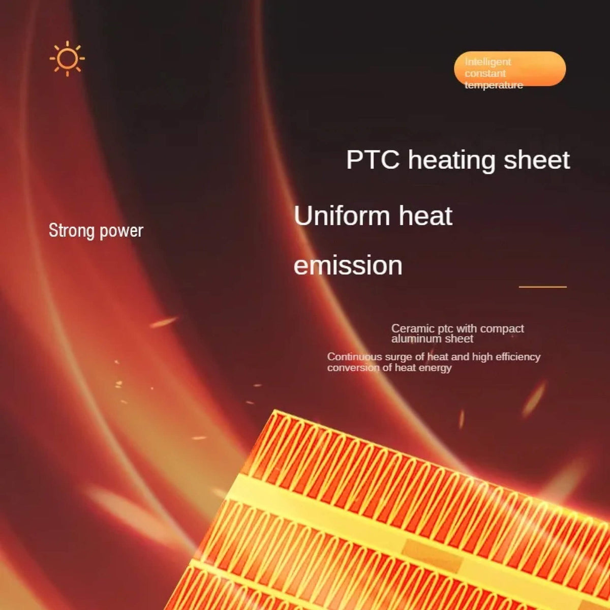 Compact and Efficient Portable Electric Heater for Cozy Spaces