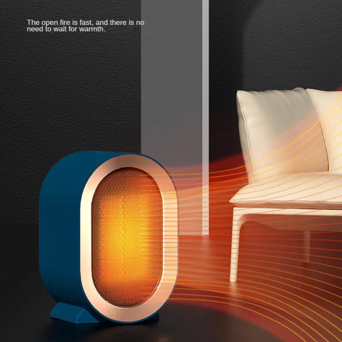 Compact and Efficient Portable Electric Heater for Cozy Spaces