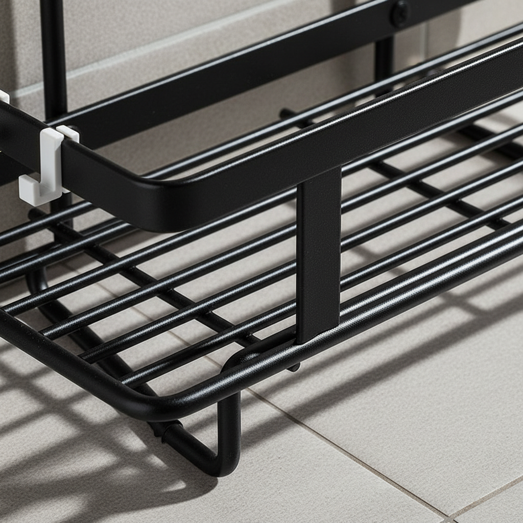 Bathroom Storage Rack - Freestanding Shelf for Toiletries