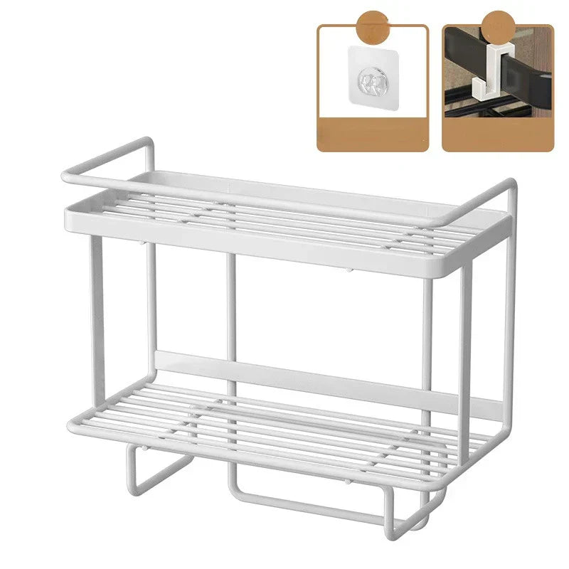 Bathroom Storage Rack - Freestanding Shelf for Toiletries