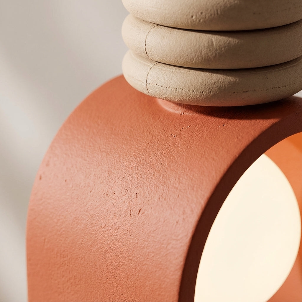 Crescent-Style Pendant Light with French Design