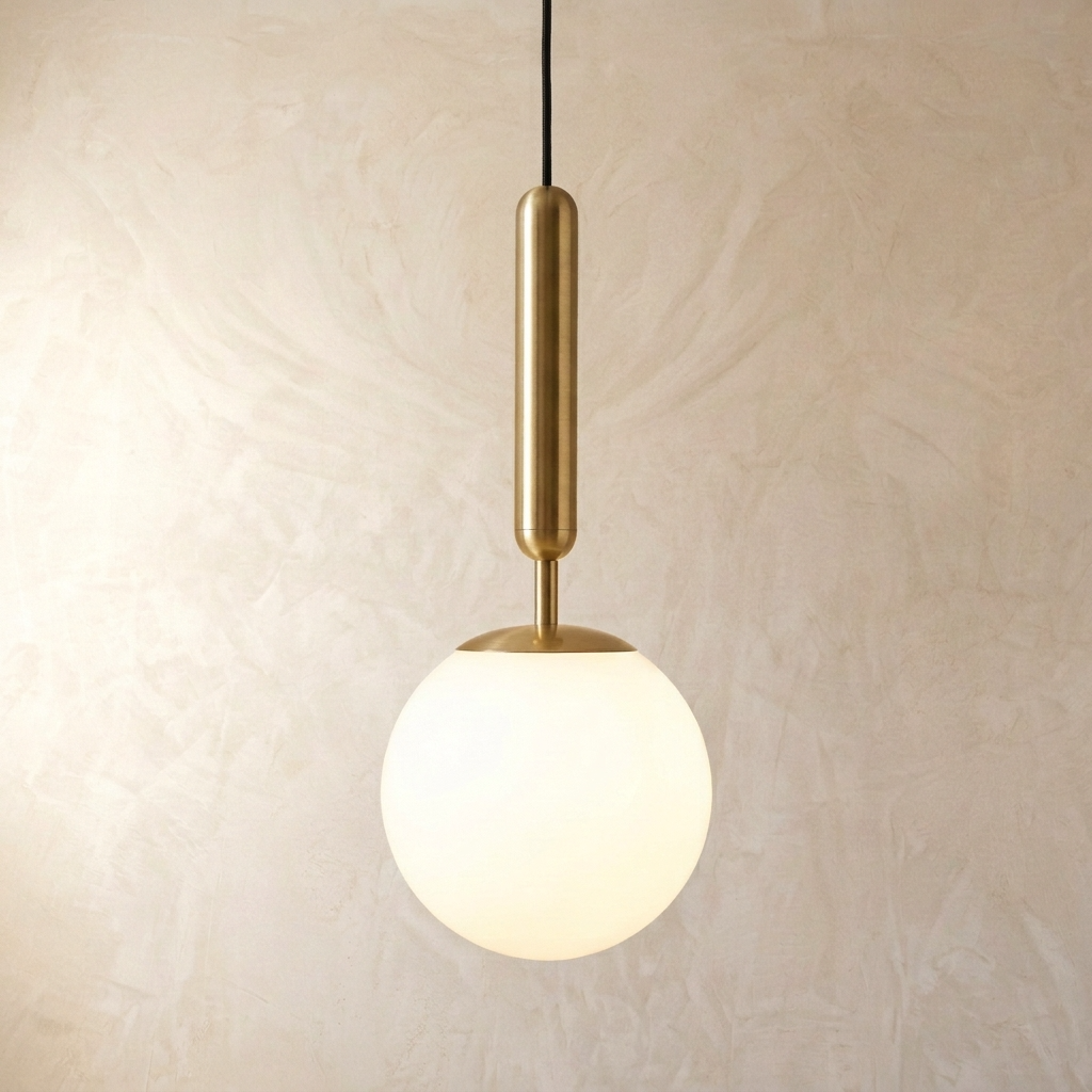 Elegant Globe Pendant Light with Soft Diffused Glow